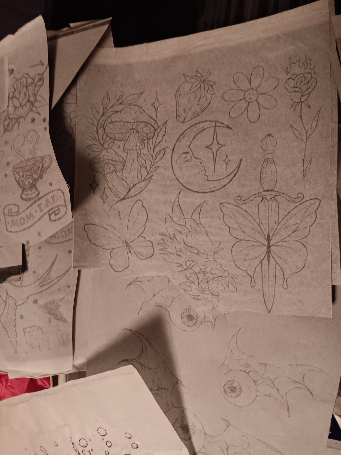 ready made tattoo stencils